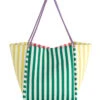 Spiaggia Stripe Tote -Shoreline Trendy 01 02 112GR Bag Multi Front