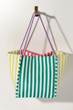 Spiaggia Stripe Tote -Shoreline Trendy 01 02 112GR Bag Multi Lifestyle