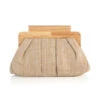 Alessia Clutch -Shoreline Trendy 01 44 123NA Bag Natural Front