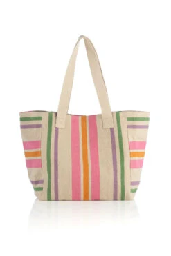 Sandra Stripe Tote