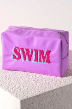 Joy Swim Zip Pouch -Shoreline Trendy 02 62 012LLC Bag Lilac Lifestyle