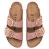 Birkenstock Arizona Big Buckle Slides -Shoreline Trendy 1024074 Shoe Old Rose Front