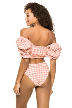 Marcela Off Shoulder Bralette Bikini Top -Shoreline Trendy 104158 GINM 167647