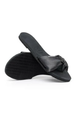 Havaianas St Tropez Flip Flops -Shoreline Trendy 104258 NEGR 165100