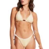 Seafolly Longline Sliding Triangle Bikini Top -Shoreline Trendy 104297 ECRU 165590