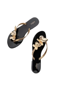 Harmonic Butterfly Flip Flops -Shoreline Trendy 104459 GBL 166932