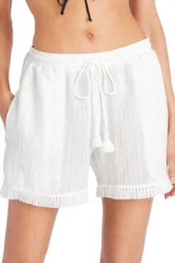 Natalie Fringe Shorts