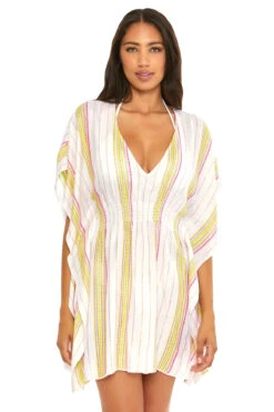 Radiance Metallic Stripe Tunic