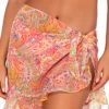 Short And Sweet Pareo Skirt -Shoreline Trendy 176PHOEN Apparel Bottom Phoenix Front