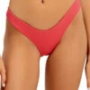 Guilia Brazilian Bikini Bottom -Shoreline Trendy 193 412 080 Bikini Bottom Coral Red Front