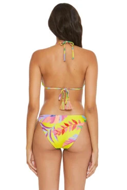 Cheryl Reversible Sliding Triangle Bikini Top -Shoreline Trendy 193037 Bikini Top Multi Back1