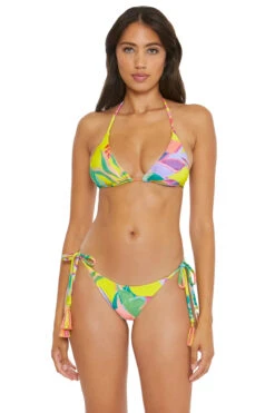 Cheryl Reversible Sliding Triangle Bikini Top