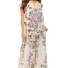 Scrolls Marieta Maxi Dress 1 Scrolls Marieta Maxi Dress -Shoreline Trendy 223D11 Apparel Dress Scrolls Multi Gard Front