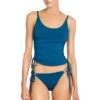 Aubrey Lingerie Tankini Top 1 Aubrey Lingerie Tankini Top -Shoreline Trendy 231726 Tankini Top Pacific Front