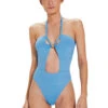 Brenda Cutout One Piece Swimsuit 1 Brenda Cutout One Piece Swimsuit -Shoreline Trendy 235 753 038 One Piece Swimsuit Ambra Zen Front