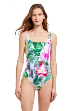 Bora Bora Floral One Piece Swimsuit