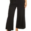 Sunset Smocked Pants -Shoreline Trendy 2405032 Apparel Bottom Black Front1