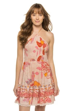 Dalia Halter Mini Dress