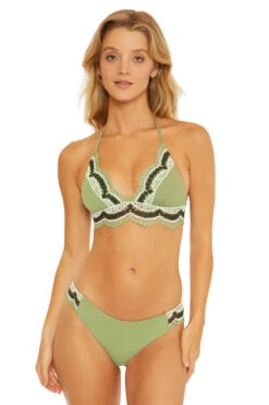 Avery Banded Halter Bikini Top