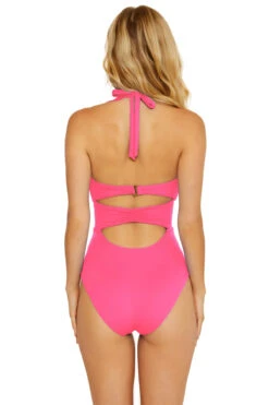 Maillot One Piece Swimsuit -Shoreline Trendy 2681032 One Piece Swimsuit Daiquiri Back