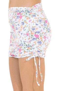 Maaji Alison Mini Skirt -Shoreline Trendy 2719CKL001 Apparel Bottom Backyard Side