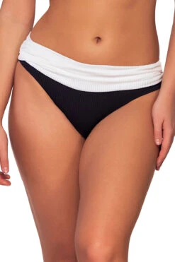 Unforgettable Banded Hipster Bikini Bottom