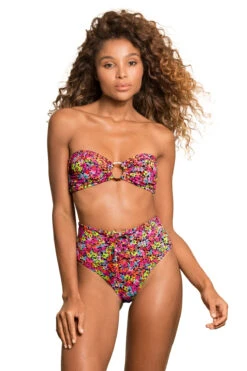 Maaji Karina Multi-Way Bralette Bikini Top -Shoreline Trendy 2802SBA001 Bikini Top Monet Front2