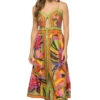 Farm Rio Toucans Scarf Midi Dress