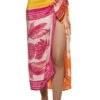 Farm Rio Tropical Dream Sarong -Shoreline Trendy 307091 Apparel Bottom Tropical Dream Front