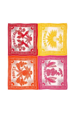 Farm Rio Tropical Dream Sarong -Shoreline Trendy 307091 Apparel Bottom Tropical Dream Laydown