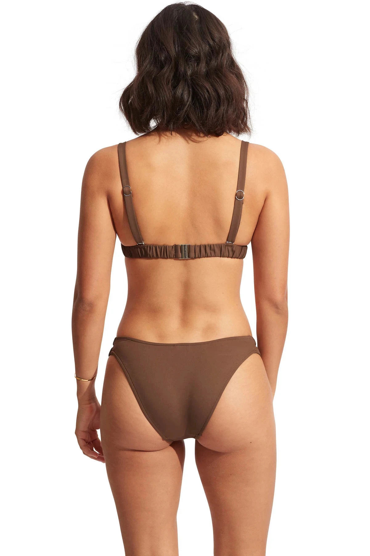 Seafolly Gathered Banded Triangle Bikini Top 4 Seafolly Gathered Banded Triangle Bikini Top - Image 2