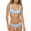 Seafolly Havana Underwire Bikini Top (DD Cup) -Shoreline Trendy 31431DD 815 Bikini Top Powder Blue Front