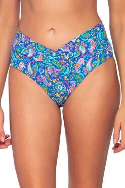 Summer Lovin V-Front High Waist Bikini Bottom