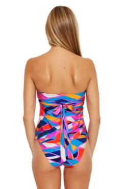 Rio Convertible Tankini Top -Shoreline Trendy 3303525 Tankini Top Multi Back3
