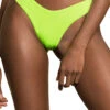 Maaji Splendour Reversible Brazilian Bikini Bottom -Shoreline Trendy 3304SCC013 Bikini Bottom Chartreuse Front