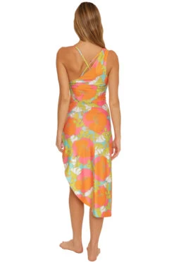 Playa De Flor Midi Dress 7 Playa De Flor Midi Dress -Shoreline Trendy 3546135 Apparel Dress Multi Back