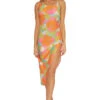 Playa De Flor Midi Dress