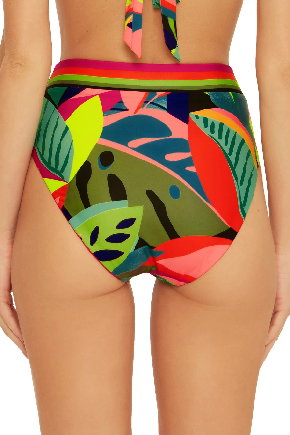 Rainforest High Waist Bikini Bottom 4 Rainforest High Waist Bikini Bottom - Image 2