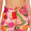 Sunny Bloom Wrap Shorts -Shoreline Trendy 3644035 Apparel Bottom Multi Front1