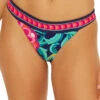 India Garden Banded Hipster Bikini Bottom 1 India Garden Banded Hipster Bikini Bottom -Shoreline Trendy 3674135 Bikini Bottom Multi Front