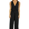Breezy Basics Jumpsuit -Shoreline Trendy 3753371 Apparel Jumpsuit Black Front1