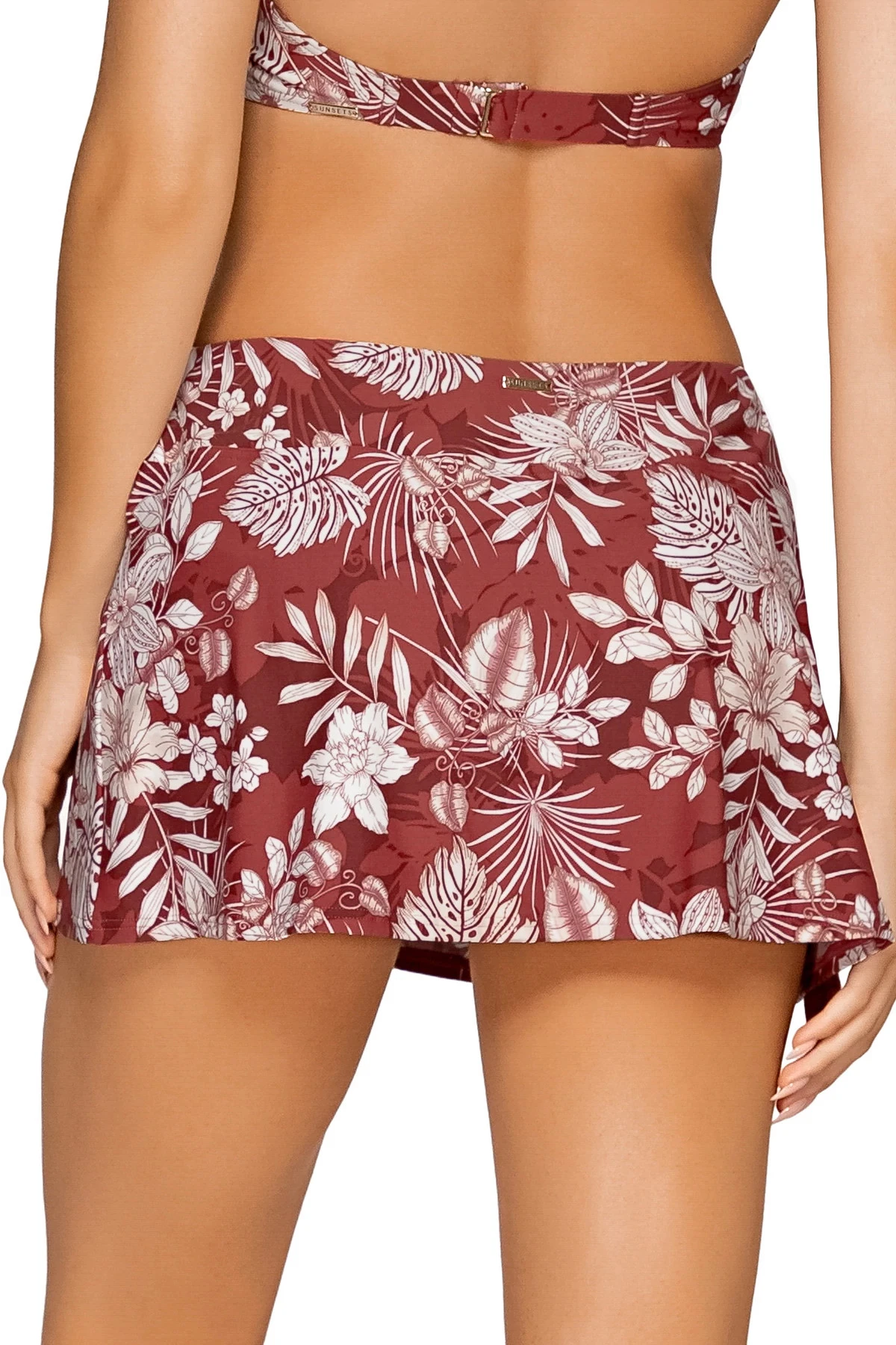 Sporty Swim Skirted Hipster Bikini Bottom 4 Sporty Swim Skirted Hipster Bikini Bottom - Image 2