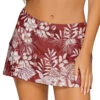 Sporty Swim Skirted Hipster Bikini Bottom