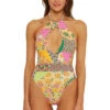 Embrace High Neck One Piece Swimsuit