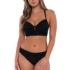 Colette Underwire Bralette Bikini Top (D+ Cup) 1 Colette Underwire Bralette Bikini Top (D+ Cup) -Shoreline Trendy 510TBLCK Bikini Top Black Front