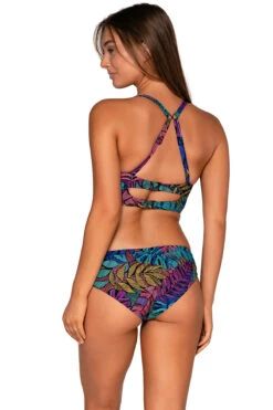 Colette Underwire Bralette Bikini Top (E-H Cup) 7 Colette Underwire Bralette Bikini Top (E-H Cup) -Shoreline Trendy 510TEFGPANPA Bikini Top Panama Palms Back2