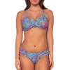 Crossroads Underwire Bikini Top (E-H Cup) 2 Crossroads Underwire Bikini Top (E-H Cup) -Shoreline Trendy 52TEFGPAIPO Bikini Top Paisley Pop Front