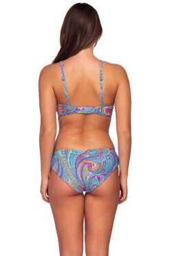 Crossroads Underwire Bikini Top (D+ Cup) -Shoreline Trendy 52TPAIPO Bikini Top Paisley Pop Back