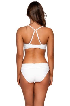 Crossroads Underwire Bikini Top (D+ Cup) 7 Crossroads Underwire Bikini Top (D+ Cup) -Shoreline Trendy 52TWHILI Bikini Top White Lily Back1