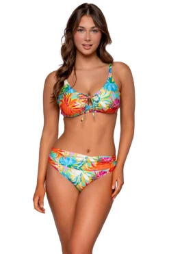 Kauai Keyhole Bralette Bikini Top (E-H Cup)